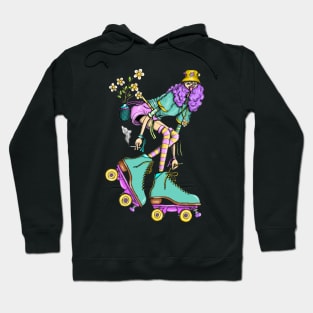 skater girl character Hoodie